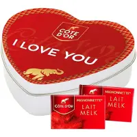 Côte d'Or Mignonnette melk geschenkdoos hartje "I love you" - chocolade cadeau - valentijncadeau - 150g