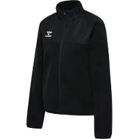 Hummel Functionele fleece jas 'Go' zwart / wit