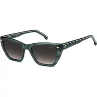 Carrera Zonnebril 3081/S 52/19/145 Groene hoorn Acetaat monturen VROUW 3081/S