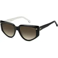 Carrera 3082/S Black white 56/16/145 WOMAN Zonnebrillen