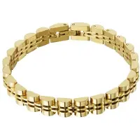 Yehwang Goudlief Armband RVS - Goud - Verkleurt niet - Roestvrij staal - Goudlief.nl