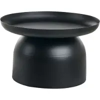 Beliani TAGGART - Salontafel - Zwart - IJzer