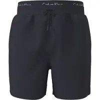 Calvin Klein Swimwear Zwemshorts 'Essentials' donkerblauw / wit