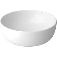 Cersanit Moduo - Opzetwastafel, diameter 40 cm, zonder overloop, wit K116-048