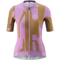 Gonso Road Print Korte Mouw Wielertrui