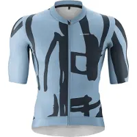 Gonso Road Print Korte Mouw Wielertrui