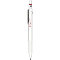 Rotring 600 Vulpotlood | HB-potloodstift, 0,5 mm | Volledig metalen behuizing | Parelwit | Antislip gekartelde grip & zeshoekige barrel