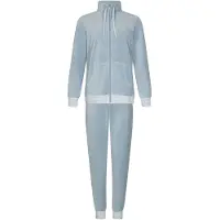 Pastunette - Huispak - Stone Blue - Velours - Blauw - Rits - Maat 46
