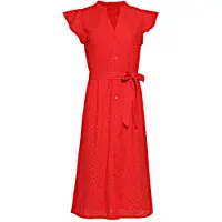 Smashed Lemon Jurk 26135 red