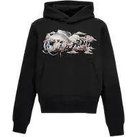 AMIRI Pegasus Script Hoodie Zwart