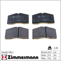 ZIMMERMANN 21402.175.1 Remblokken