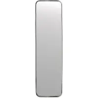 House Doctor Mirror spiegel brushed silver 130x35cm