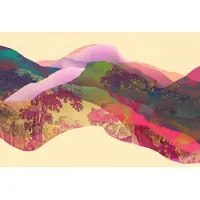A.S. Création Fotobehang magicmountain2 DD121800 Livingwalls Walls by Patel 3 Kleurrijk Beige Creme Vlies 270 x 400 cm (4 delen) Fotobehang online webshop