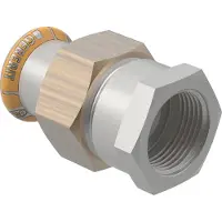 Geberit GE Mapress Therm, overgangsstuk, diameter 35 mm, Rp 5/4, NPW, 1 stuk.