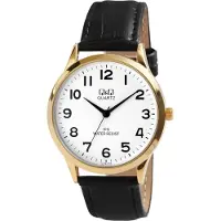 Q&Q Stijlvol Heren Alleen Tijd Horloge (Ø 38 mm)