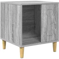 vidaXL Hondenhuis Sonoma-grijs, 44 x 42 x 49 cm, houtvezel