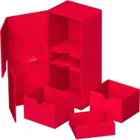 Ultimate Guard Twin Flip'n'Tray 266+ Xenoskin - Red