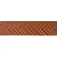 Valence Technology Mundo wandtegel 5x20cm mat terracotta met visgraat
