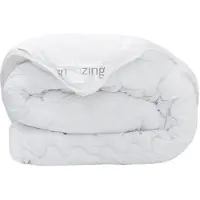 Snoozing Swiss Dreams Winter Dekbed - Extra breed - 260x220 cm - Wit