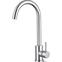 LOMAZOO Keukenkraan - Kraan Keuken - Keuken Kraan - Mengkraan Keuken - Keukenkranen Chroom (APOLLO)