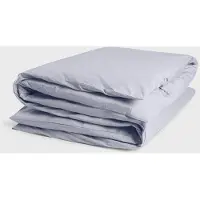 Yumeko Dekbedovertrek Percal Katoen 140x200 Blauw - Eco, Bio & Fairtrade