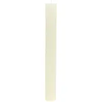 Viana Conische kaarsen gekleurd crème 34mm x 300mm 4 stuks, 4 Stück