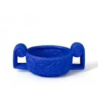 Seletti Magna graecia terracotta centerpiece decoratie schaal blauw - 11509B