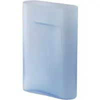 Muuto Ridge vaas bevroren glas 35 cm Light blue