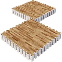 Gorilla Sports Sportschool Vloer Beschermingsmatten (16 stuks, totaal 5,76 m2) Lichte houtlook