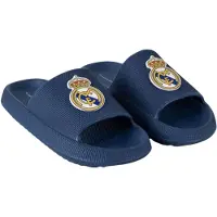 Real Madrid slippers voor volwassenen – EVA fan-schoenen, geschikt voor strand en vrije tijd, maat 44/45