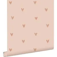 ESTAhome behang hartjes roze - 53 cm x 10.05 m - 139770