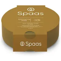 Spaas Geurkaars Essential Collection Shimmering Smile Beige 20 Uur D 13 H 4,5 Cm