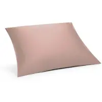 Yumeko Kussensloop Katoensatijn 60x70 Roze - Eco, Bio & Fairtrade
