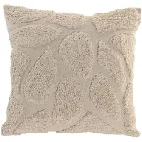 Casa Di Elturo Sierkussen alora katoen 45 x 45 cm – kussen met organisch reliëf design