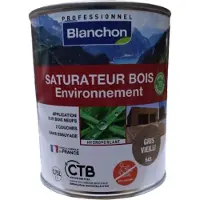 Blanchon Saturator Milieu Vriendelijke BuitenBeits kleur Grijs Oud 543 0.75L