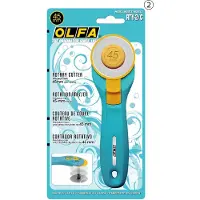 Olfa RTY-2C-AQU, Rotary cutter 45mm, aqua blue