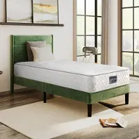 Sweiko Lentekern matras, 7-zone koudschuim matras, zakveeranker, 90x200cm, 100%Oeko-Tex gecertificeerd, gewatteerde microfiber cover topping, 100 nachten proefslaap, hardheid H3, 25cm hoogte