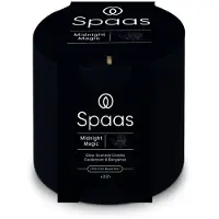 Spaas Geurkaars Essential Collection Midnight Magic Blauw 35 Uur D 7 H 7 Cm
