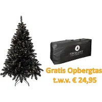 Excellent Trees stavanger black 180 cm kerstboom met verlichting nu