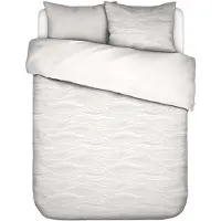 Essenza Dekbedovertrek Neve Wit Katoen-200 x 200 / 220 cm | 2-Persoons