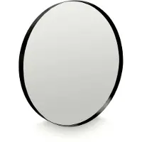 Vt wonen Spiegel vtwonen Round Deep Black 60 cm
