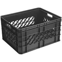 Sunware Square Multi crate - met dichte zijkanten - 26L - antraciet