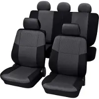 Petex Autostoelhoezen - Sylt - Complete set - Grijs