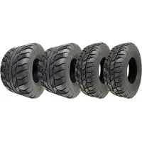 Parnells 21x7.00-10 & 20x11.00-9 OBOR Beast 6-laags tubeless banden, goedgekeurd voor de openbare weg (set van 4)
