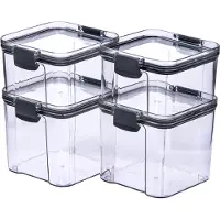 Krumble Voorraadpotten set van 4 460 ml + 460 ml + 700 ml + 700 ml