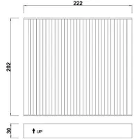 Diederichs DCI1064 Interieurfilter