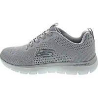 SKECHERS Sneakers laag 'SUMMITS - ECKLER' grijs / smaragd