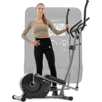 Hop-Sport HS-2050C – Crosstrainer – Magnetisch Remsysteem – Hartslagmeting – LCD Display