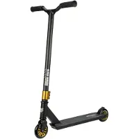 Schreuders Sport Stuntstep - Pulse Racer - Zwart/Goud - Step - 100KG