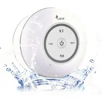 LEICKE DJ Roxxx Shower TWS|SMART|Bluetooth-Lautsprecher, weiß